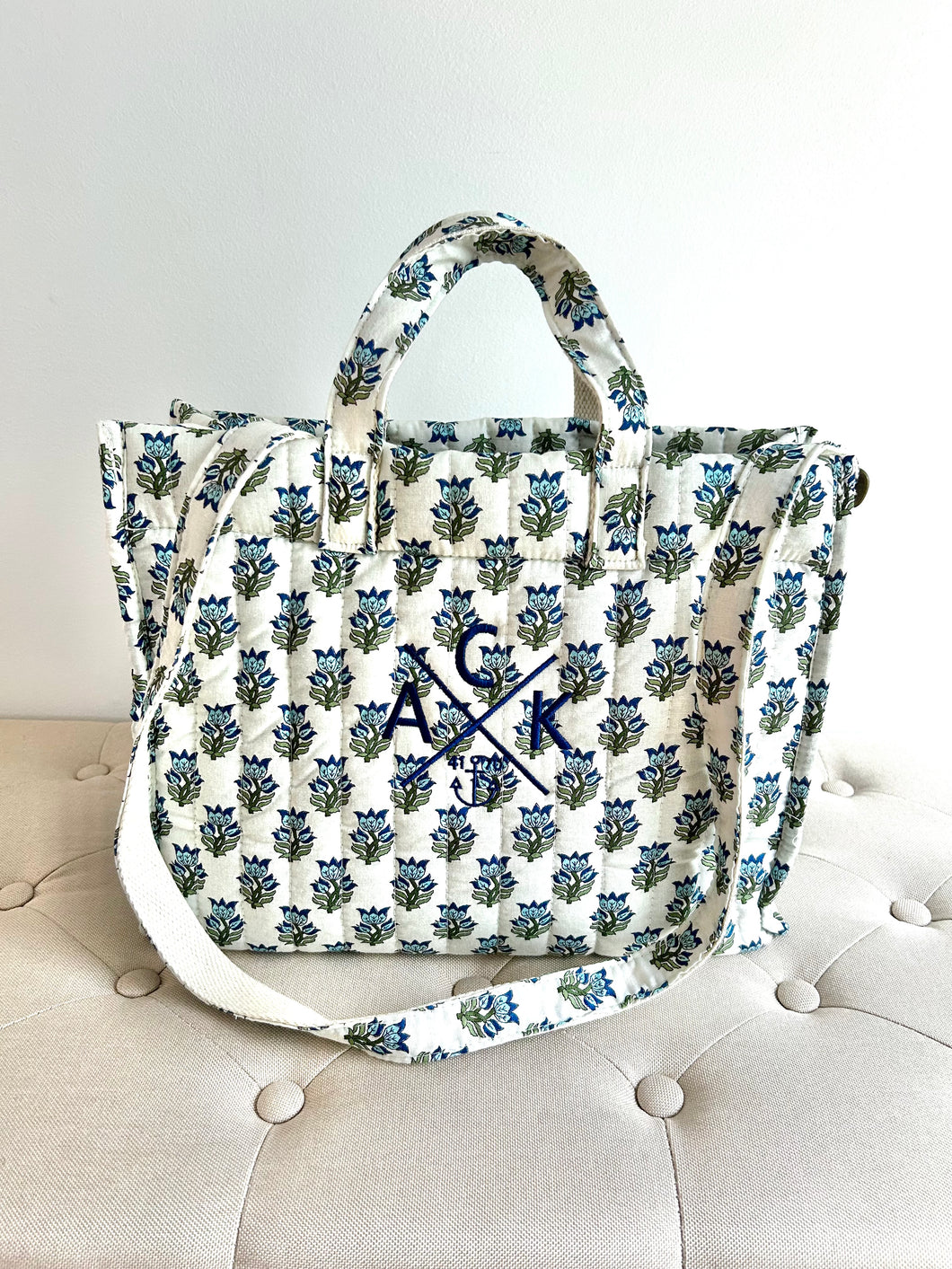 ACK 4170 Floral Block Tote