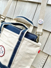 ACK 4170 Navy Crossbody Mini Boat Tote