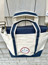ACK 4170 Navy Crossbody Mini Boat Tote