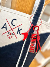 Red Nantucket Island Bag Charms / Key Chain