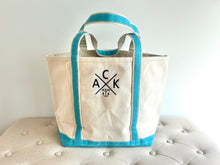 ACK 4170 Medium Sky Blue Canvas Tote