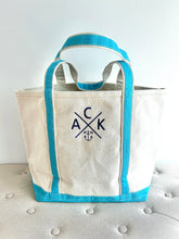 ACK 4170 Medium Sky Blue Canvas Tote