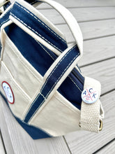 ACK 4170 Navy Crossbody Mini Boat Tote