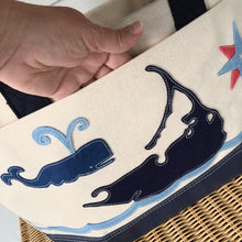 Nantucket Island Whale Tote