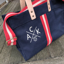 ACK 4170 Navy Canvas Box Tote