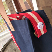 ACK 4170 Navy Canvas Box Tote