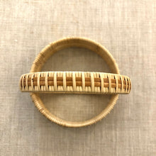 Wide Natural Nantucket Lightship Basket Bracelet