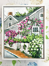 Nantucket Cottage of Roses Painting