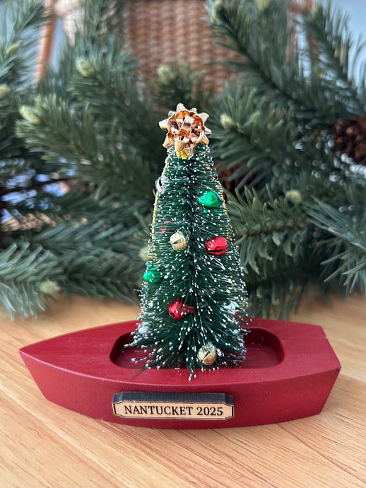 Nantucket Christmas Dory Handcrafted Ornament