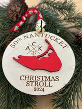 ACK 4170 50th Nantucket Christmas Stroll 2024 Island Ornament