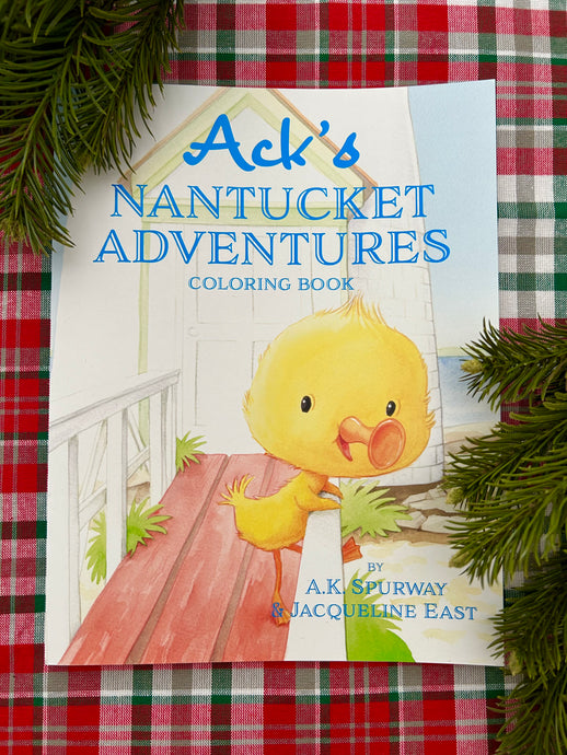 ACK! The Nantucket Duckling Coloring Book