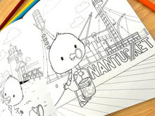 ACK! The Nantucket Duckling Coloring Book