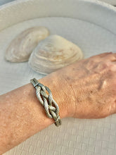 Silver Knotted Sailors Bracelet