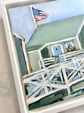 Peru Cottage of Old North Wharf Painting