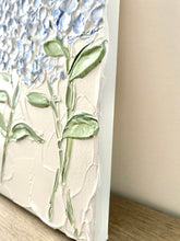 Blue Hydrangea Bouquet Toss Painting