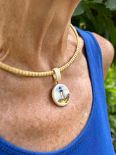 Nantucket Lightship Basket Brant Point Lighthouse Ivory Necklace