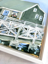 Peru Cottage of Old North Wharf Painting