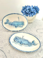 Whale Handcrafted Oval Platter (Left)