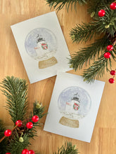 Brant Point Lighthouse Snow Globe Watercolor Boxed Card Set