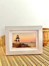 July Sunrise at Brant Point” Small Framed Print