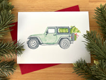 Christmas Cruisers Note Card Set