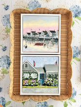 Sunrise Glow on Old North Wharf Painting