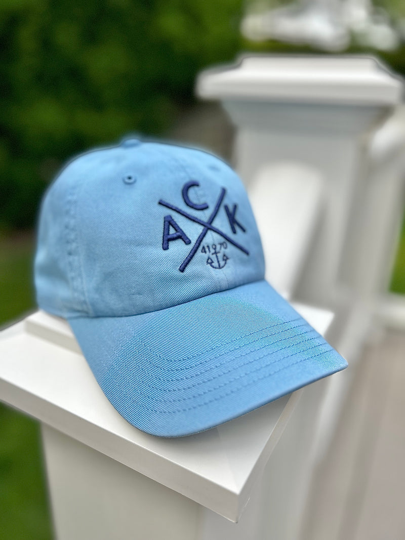 ACK 4170 Signature Logo Chambray Cap – ACK 4170®