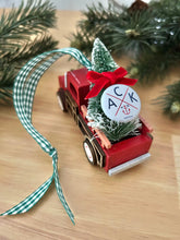 ACK 4170 Wooden Firetruck Ornament