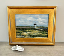 “Brant Point on a Summer Day” Framed Oil Painting