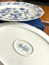 Blue Danube Oval Porcelain Platter