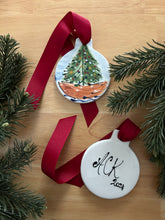 Nantucket Christmas Dory Hand-Painted Ornament