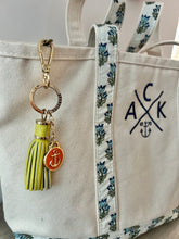 Anchor & Tassel Spartina Bag Charm Key Chain