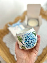 NEW! Blue Hydrangeas in Bloom Handcrafted Soy Candle