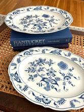 Blue Danube Oval Porcelain Platter