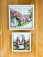 Sconset Rose Cottage in Bloom Painting