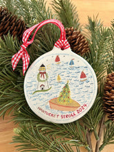 Nantucket Stroll 2024 Brant Point & Dory Ornament