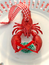 Red Lobster Holiday Ornament