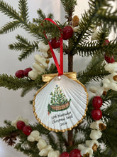 Large Scallop Shell “50th Nantucket Christmas Stroll 2024” Limited Edition Christmas Dory Ornament