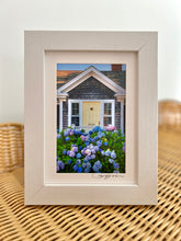 “A Lemon Amongst the Hydrangeas” Small Framed Print