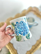 NEW! Blue Hydrangeas Flared Mug