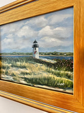 “Brant Point on a Summer Day” Framed Oil Painting