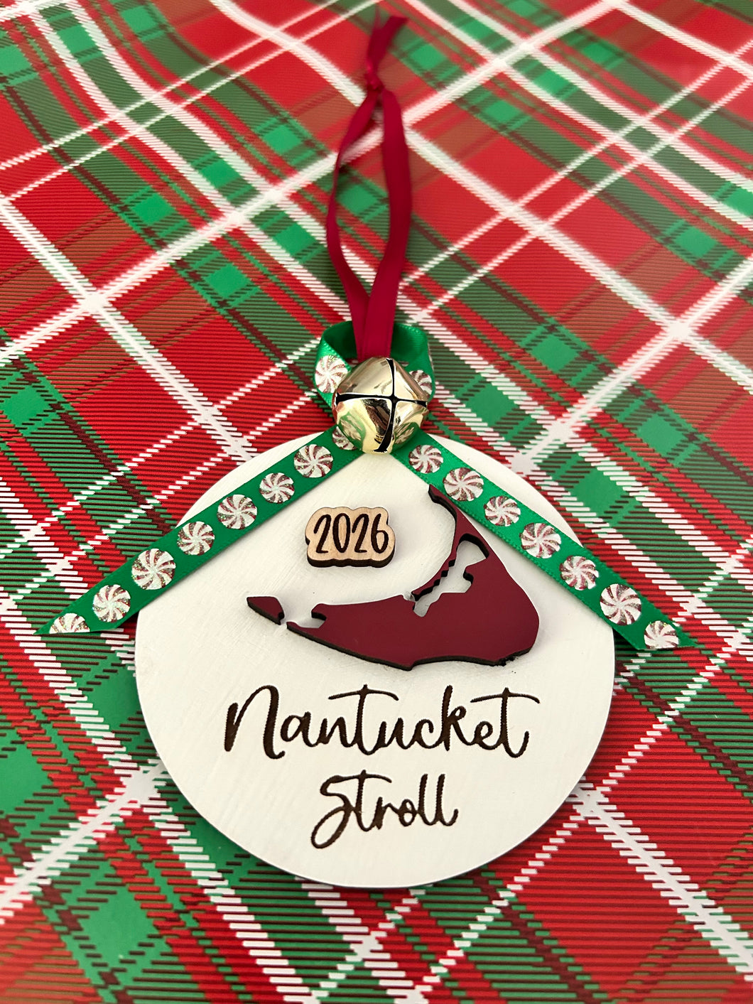 Christmas Stroll 2026 Nantucket Island Ornament