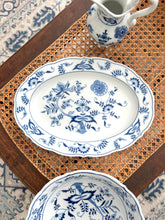Blue Danube Oval Porcelain Platter