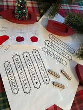 Nantucket Christmas Dory Handcrafted Ornament