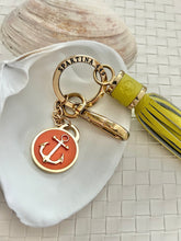 Anchor & Tassel Spartina Bag Charm Key Chain