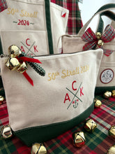 ACK 4170 “50th Anniversary” Nantucket Christmas Stroll ~2024~ 🌟“Limited Edition”🌟 Embroidered Canvas Zip Bag