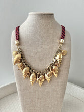 Gold Seashell Holst + Lee Necklace