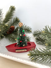 Nantucket Christmas Dory Handcrafted Ornament