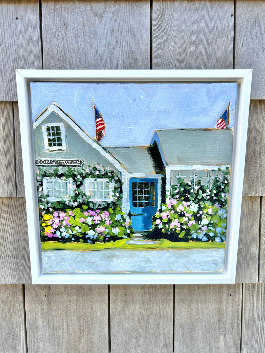 Constitution Cottage Painting