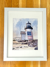 Brant Point Light Framed Art Print